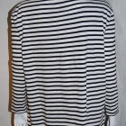 JUST FEMALE - STRIBET BLUSE M. KNAPPER
