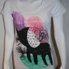 T-SHIRT M. TRYK FRA NÜMPH
