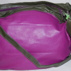 LILLA/FUCHSIA/KAKI TASKE