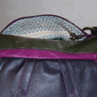LILLA/FUCHSIA/KAKI TASKE