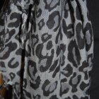BECKSÖNDERGAARD - TØRKLÆDE GRÅ LEOPARDPRINT