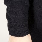 JUST FEMALE - SORT STRIK BLUSE M. ÅBEN RYG