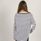 SAINT TROPEZ - SAINT TROPEZ-LANGÆRMET STRIBET BLUSE