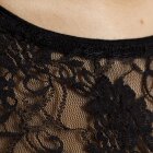 JUST FEMALE - SORT BLONDE BLUSE