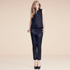INWEAR-SORTE BUKSER M. LEOPARD PRINT