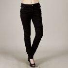 MOS MOSH - MOS MOSH-CHERYL CARGO DECO-Sorte bukser m/fede detaljer