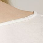 JUST FEMALE - OFF WHITE/GRÅ OVERSIZE BLOUSE