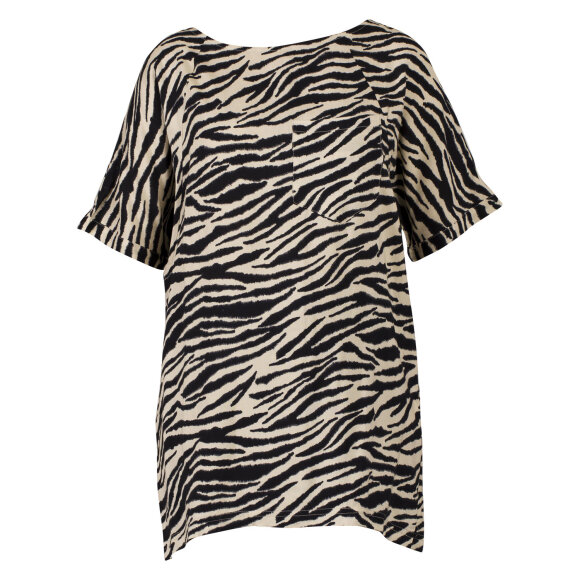BLUSE M. ZEBRA PRINT