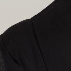 JUST FEMALE - SORT BLAZER M. SKULDERPUDER