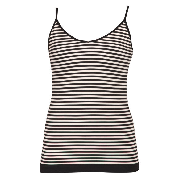 SAINT TROPEZ - STRIBET TOP M. TYNDE STROPPER