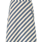 MADS NØRGAARD - MADS NØRGAARD-CANVAS STRIPE STELLY NEDERDEL MED STRIBER