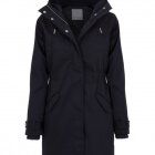 SECOND FEMALE-ALEX JACKET-NAVY FARVET VINTERJAKKE