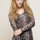 SAINT TROPEZ - SAINT TROPEZ-CARDIGAN M. SLANGE PRINT