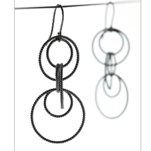 PERNILLE CORYDON - TVISTED EARRING E270-TVISTED EARRING