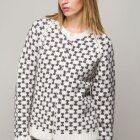 MADS NØRGAARD - MADS NØRGAARD-NORWAY KELKA-GRÅ/RÅHVID CARDIGAN M. LYNLÅS