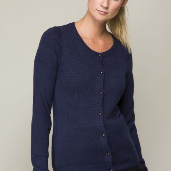 SAMSØE SAMSØE - SAMSØE SAMSØE-AINO-NAVY BLÅ CARDIGAN SAMSØE SAMSØE - SAMSØE SAMSØE-AINO-NAVY BLÅ CARDIGAN