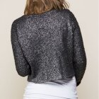 JUST FEMALE - JUST FEMALE-ELIAT-SØLV CARDIGAN