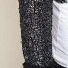 JUST FEMALE - JUST FEMALE-ELIAT-SØLV CARDIGAN