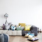 FERM LIVING - FERM LIVING - REMIX BLÅ PUDE