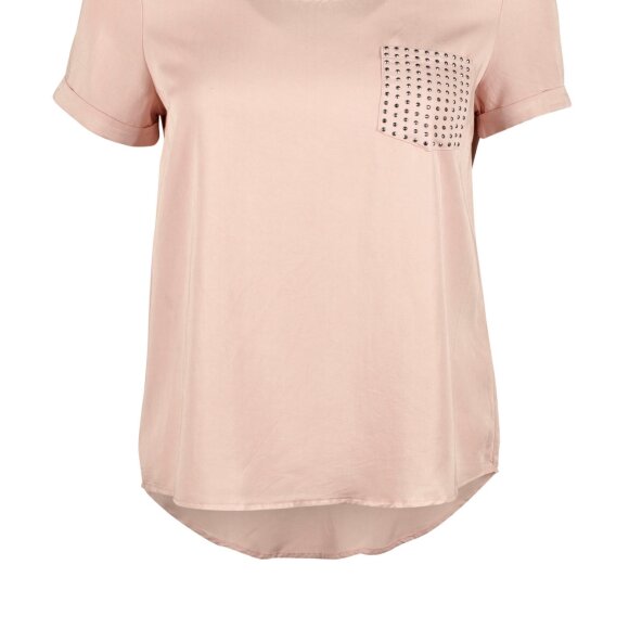 SAINT TROPEZ - SAINT TROPEZ - BLUSE MED LOMME M/STEN