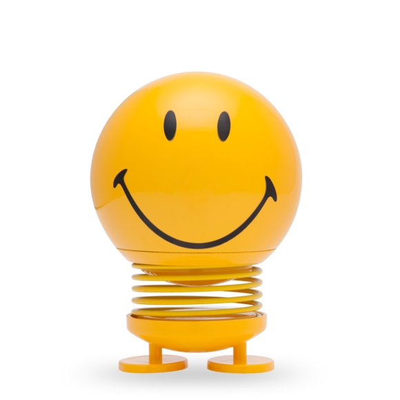 GUL SMILEY (STOR)