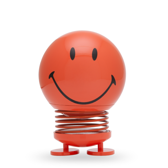 RØD SMILEY (STOR)