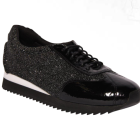 JEFFREY CAMPBELL - SNEAKERS MED LAK OG GLIMMER