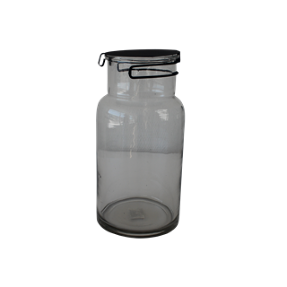 GLAS KRUKKE M. LÅG