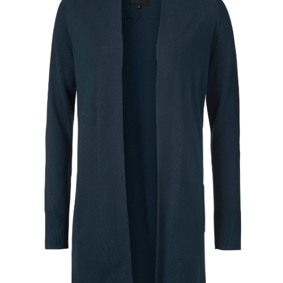 AUAME NAVYBLÅ CARDIGAN