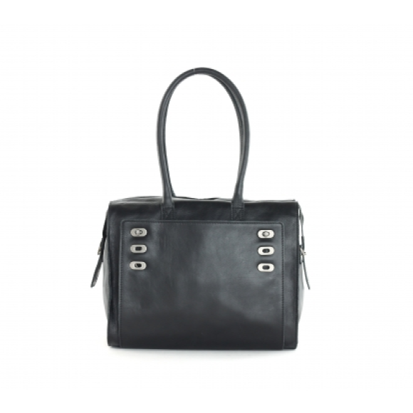 VICTORIA HANDBAG I SORT