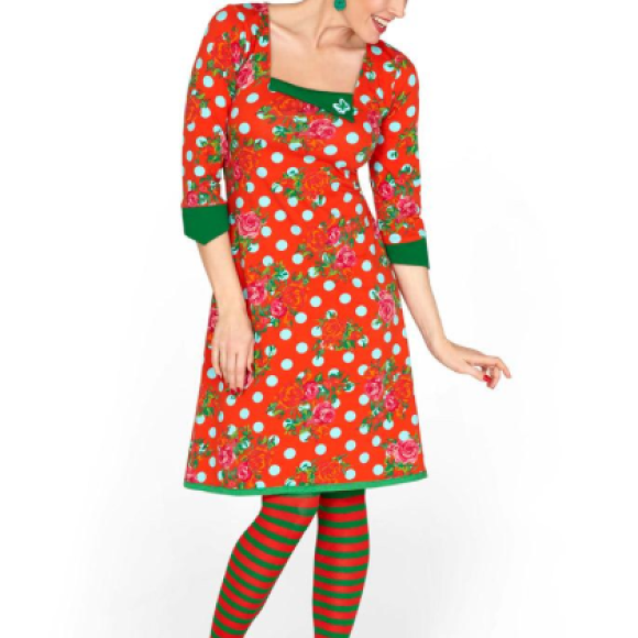 MARGOT BY MWM - BELLE RAY ORANGE KJOLE