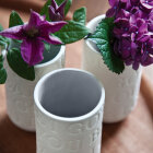 KÄHLER - LOVESONG H125 LYSEBLÅ VASE