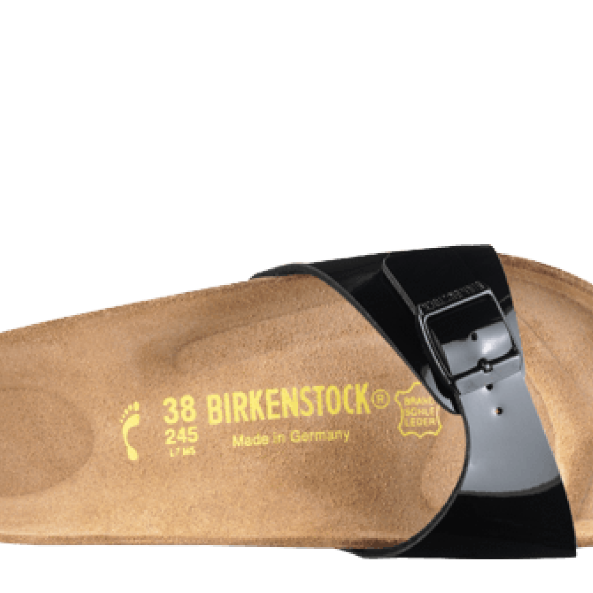 SCHELDE | GIV-GAVER.DK - SKO - BIRKENSTOCK - SORT LAK SANDAL
