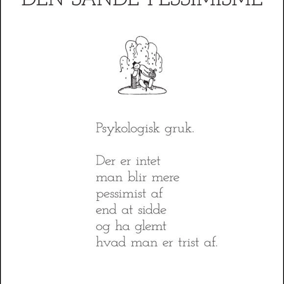 PIET HEIN - GRUK - 30X40 DEN SANDE PESSIMISME