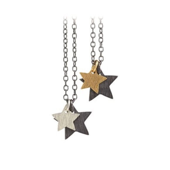 PERNILLE CORYDON - DOUBLE STAR NECKLACE 42 CM