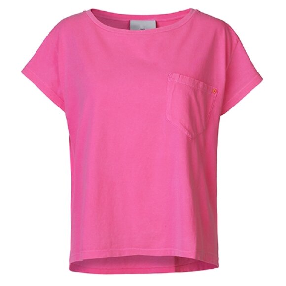 MADS NØRGAARD - NEON PINK JERSEY DIP TORVA