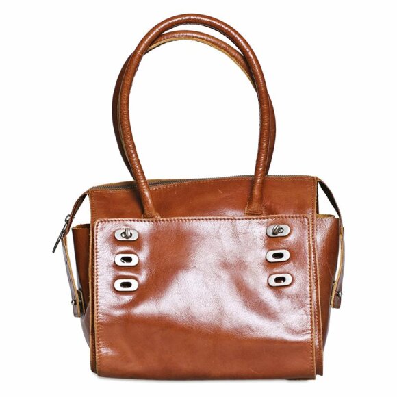 VICTORIA HANDBAG I COGNAG