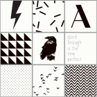 SÆT Á 9 STKS STICKERS