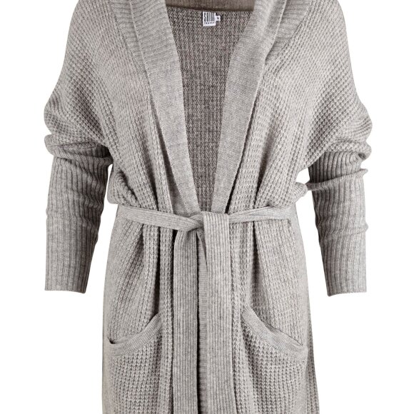 SAINT TROPEZ - LANG STRIK CARDIGAN