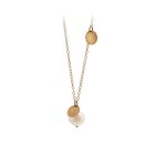 PERNILLE CORYDON - FRESHWATER ROSE COIN NECKLACE