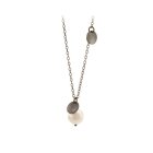 PERNILLE CORYDON - FRESHWATER ROSE COIN NECKLACE