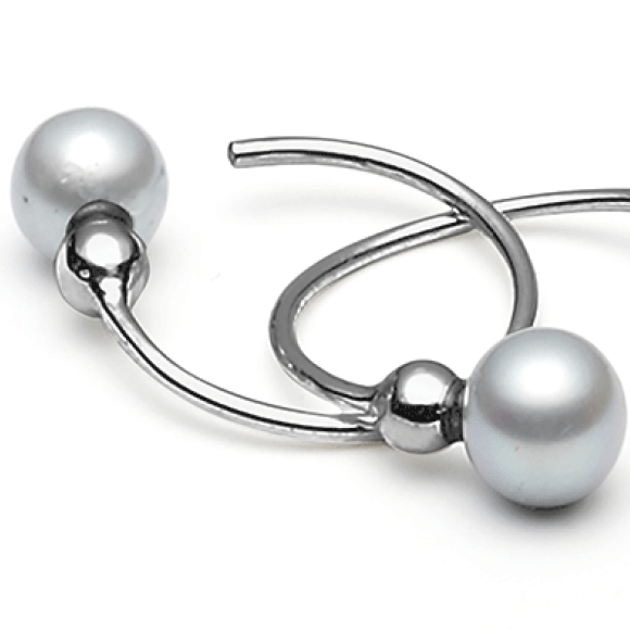 LOUISE KRAGH - FRESH WATER PEARL EARRINGS (2)