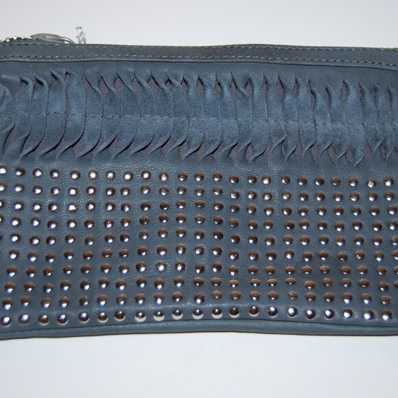 BECKSÖNDERGAARD - GRÅ CLUTCH/PUNG M. NITTER