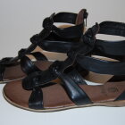 SORT GLADIATORSANDAL
