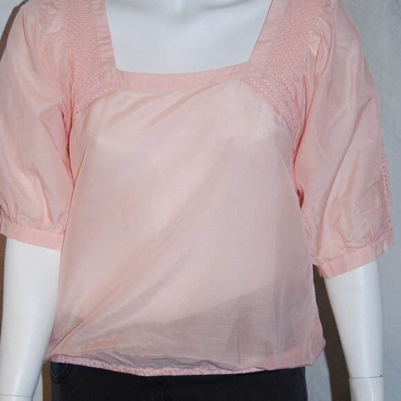ROSA BLUSE M. 3/4 ÆRMER