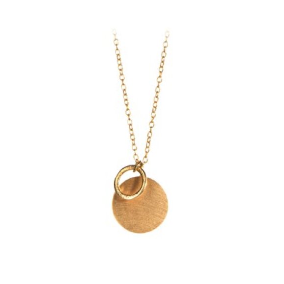 PERNILLE CORYDON - COIN & CIRCLE Necklace 90 cm
