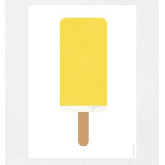 FROH UND FRAU - YELLOW POPSICLE 15x21 KORT