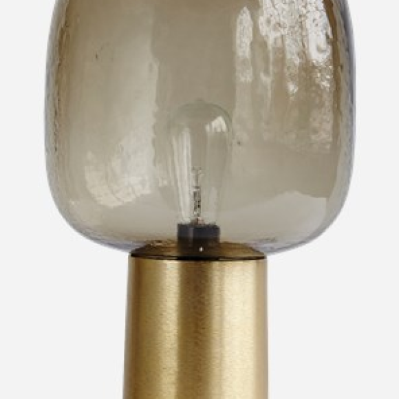 House Doctor - LAMPE NOTE GRÅ/MESSING