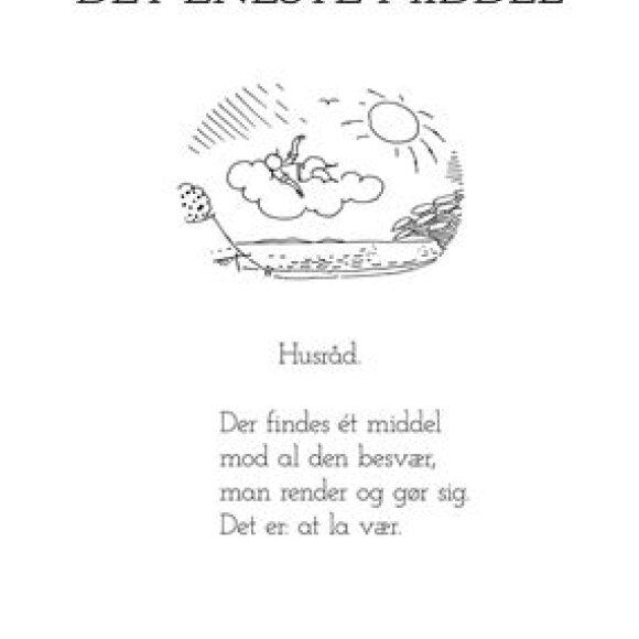 PIET HEIN - GRUK - DET ENESTE MIDDEL - KORT