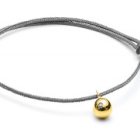 LOUISE KRAGH - ARMBÅND M/ 1 DIAMAND I PERLE